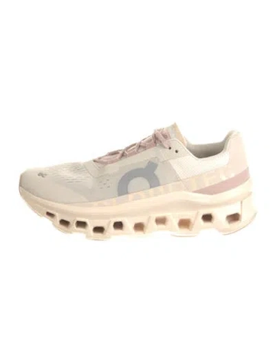 Pre-owned On Mesh Colorblock Pattern Sneakers In Neutral