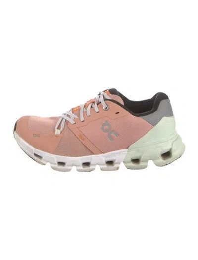 Pre-owned On Mesh Colorblock Pattern Sneakers In Neutral