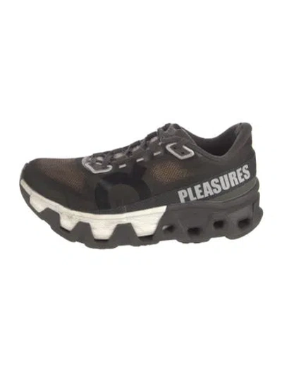 Pre-owned On Mesh Graphic Print Athletic Sneakers In Black