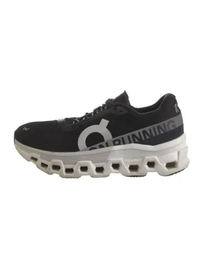 Pre-owned On Mesh Graphic Print Athletic Sneakers In Black