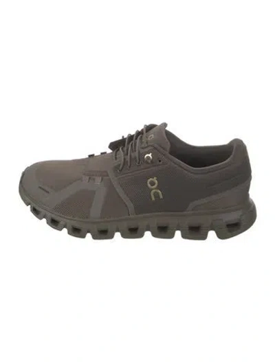 Pre-owned On Mesh Graphic Print Athletic Sneakers In Gray