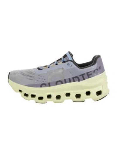 Pre-owned On Mesh Graphic Print Athletic Sneakers In Green
