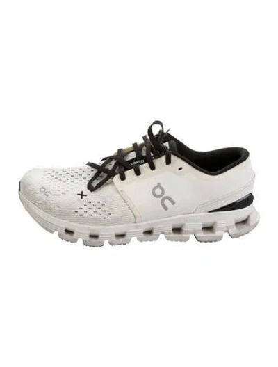 Pre-owned On Mesh Graphic Print Athletic Sneakers In White
