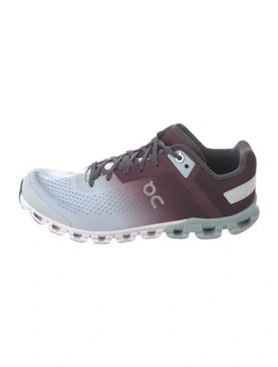 Pre-owned On Mesh Lasercut Accents Athletic Sneakers In Purple