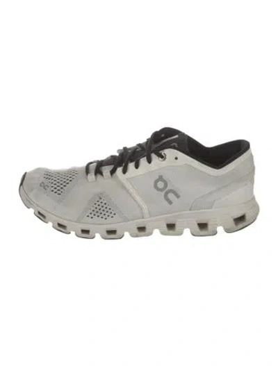 Pre-owned On Mesh Mesh Accents Athletic Sneakers In Black/white