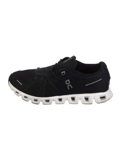 Pre-owned On Mesh Mesh Accents Sneakers In Black