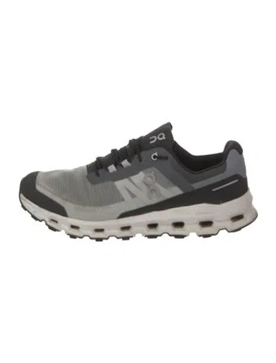 Pre-owned On Mesh Printed Athletic Sneakers In Black