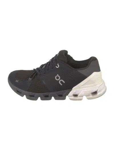 Pre-owned On Mesh Printed Athletic Sneakers In Black