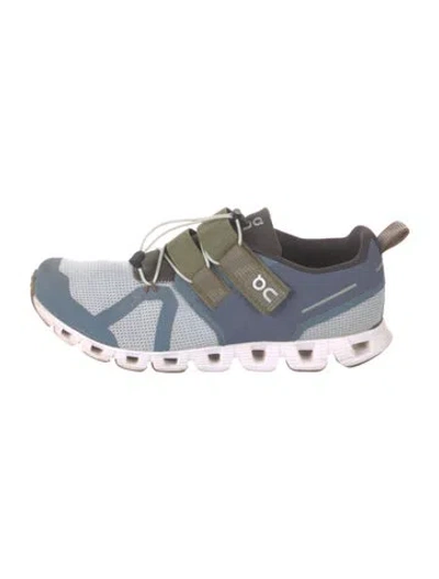 Pre-owned On Mesh Printed Athletic Sneakers In Blue