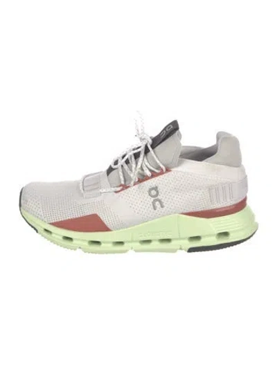 Pre-owned On Mesh Printed Athletic Sneakers In Neutral