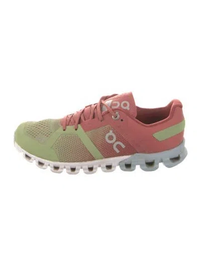 Pre-owned On Mesh Printed Athletic Sneakers In Pink
