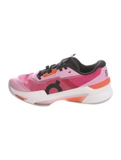 Pre-owned On Mesh Printed Athletic Sneakers In Pink