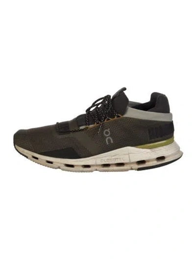 Pre-owned On Mesh Printed Sneakers