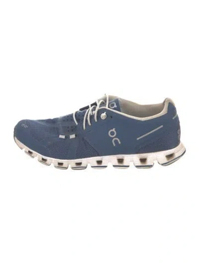 Pre-owned On Mesh Printed Sneakers In Blue