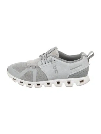 Pre-owned On Mesh Printed Sneakers In Gray