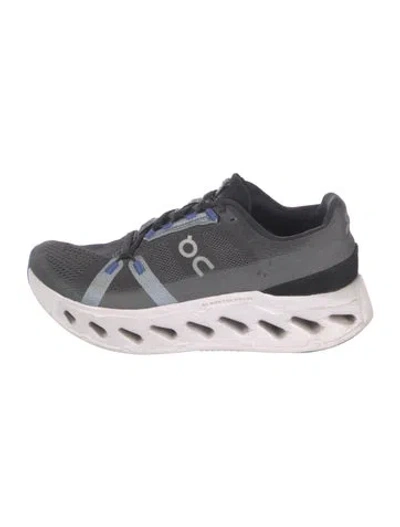 Pre-owned On Mesh Printed Sneakers In Gray