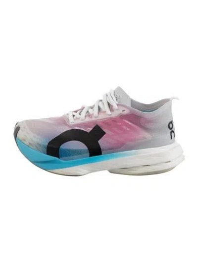 Pre-owned On Mesh Printed Sneakers In Multi