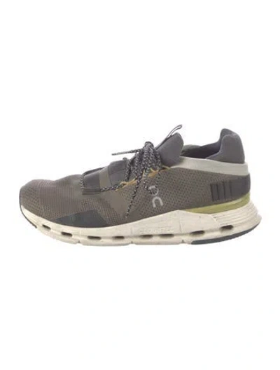 Pre-owned On Mesh Printed Sneakers In Multi