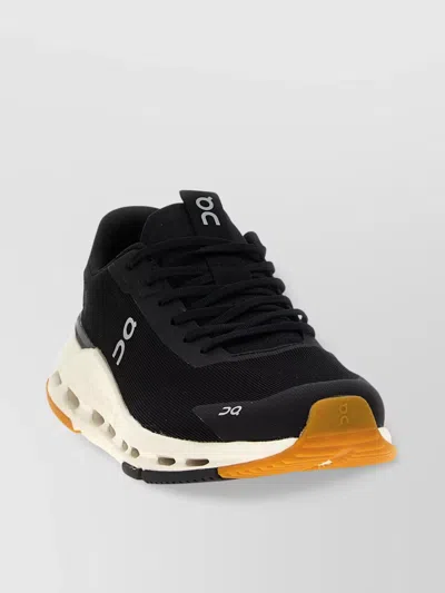 On 'mesh Rubber Sole Sneakers' In Black