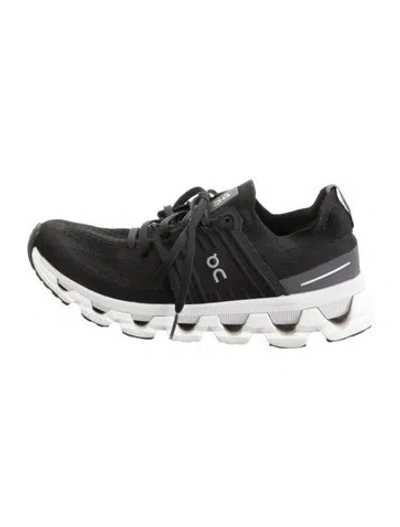 Pre-owned On Mesh Sneakers In Black