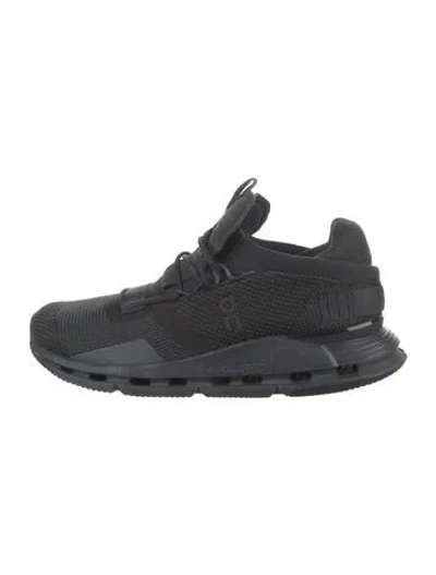 Pre-owned On Mesh Sneakers In Black