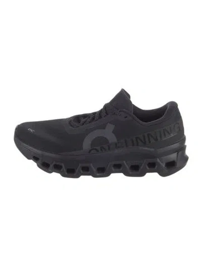 Pre-owned On Mesh Sneakers In Black