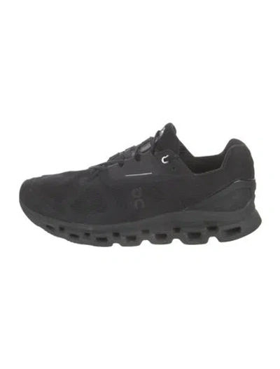Pre-owned On Mesh Sneakers In Black