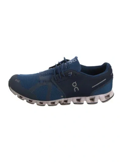 Pre-owned On Mesh Sneakers In Blue
