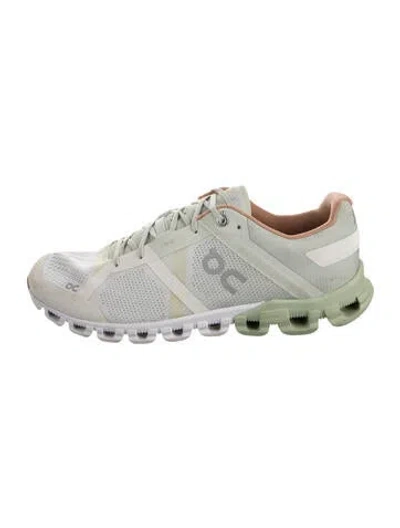 Pre-owned On Mesh Sneakers In Green