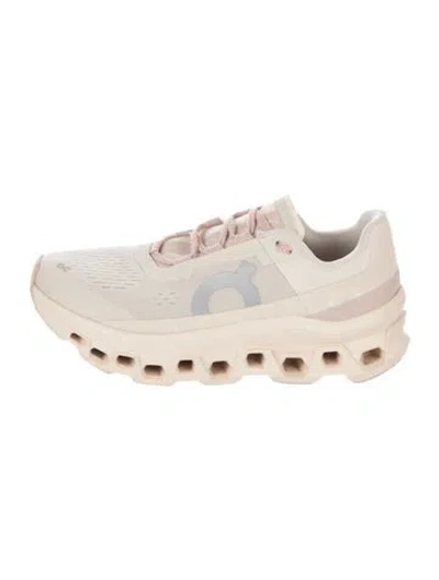 Pre-owned On Mesh Sneakers In Neutral