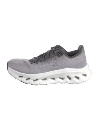 Pre-owned On Mesh Sneakers In Silver