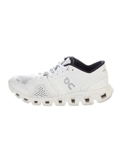 Pre-owned On Mesh Sneakers In White