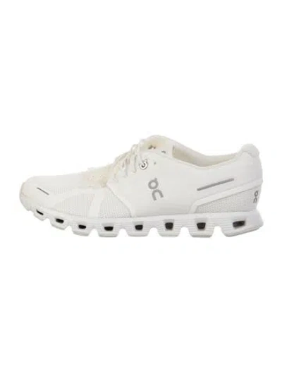 Pre-owned On Mesh Sneakers In White