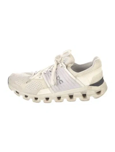 Pre-owned On Mesh Sneakers In White