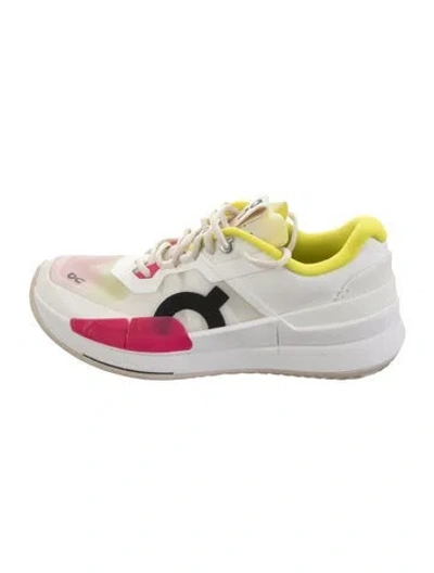 Pre-owned On Mesh Sneakers In White