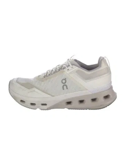 Pre-owned On Mesh Sneakers In White