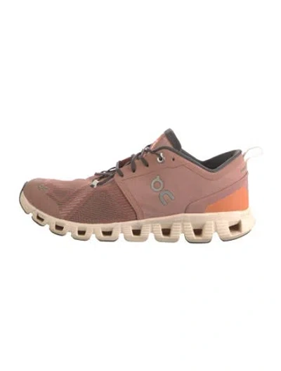 Pre-owned On Mesh Striped Athletic Sneakers In Neutrals