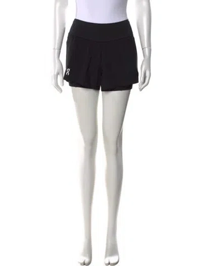 Pre-owned On Mini Shorts In Black