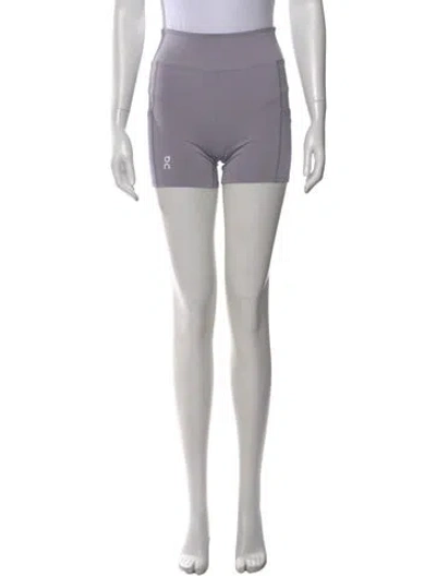 Pre-owned On Mini Shorts In Gray
