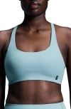 On Movement Strappy Sports Bra In Coast