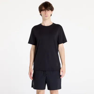 ON ON MOVEMENT T-SHIRT MEN'S BLACK CREW NECK SHORT SLEEVE PULLOVER DDR394