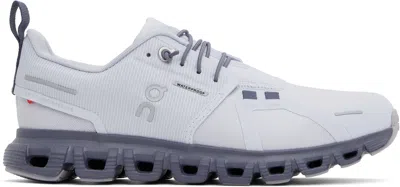 On Navy Cloud 6 Wp Sneakers In Heather | Metal