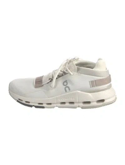 Pre-owned On Nyl Sneakers In White