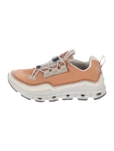 Pre-owned On Nyl Whipstitch Trim Athletic Sneakers In Orange