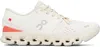 On Off-white & Orange Cloud X 4 Sneakers