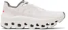 On Lightweight Grey Sneakers With Breathable Upper In Ivory | Wolf
