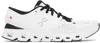 On Cloud X 4 Rubber-trimmed Mesh Running Sneakers In Ivory | Black