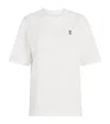 On Organic Cott Club Logo T-shirt In White