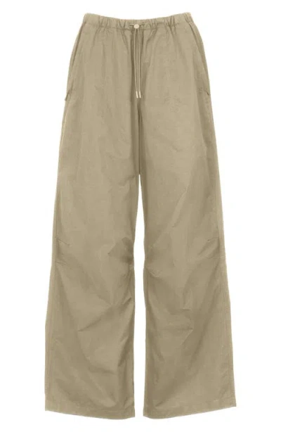 On Parachute Pants In Green