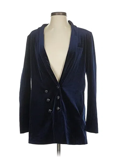 Pre-owned On Parle De Vous Blazer Jacket In Blue